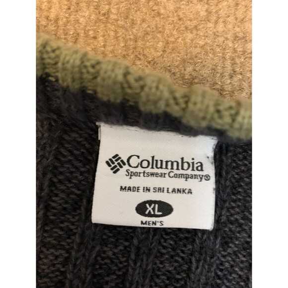 Columbia ROC II Crew Neck Sweater Mens XL Long Sleeve Pullover Ribbed Cotton - Picture 5 of 7